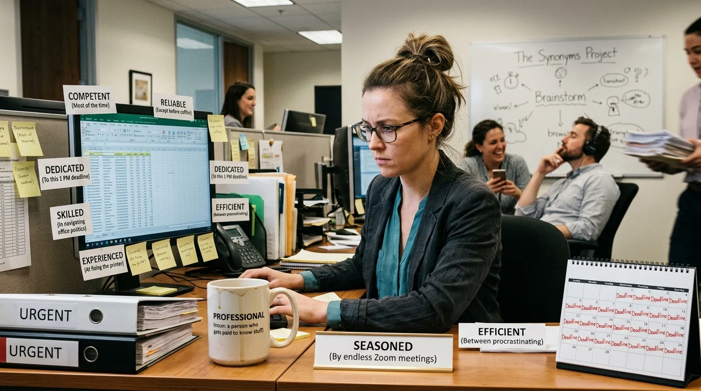 40+ synonyms for professional