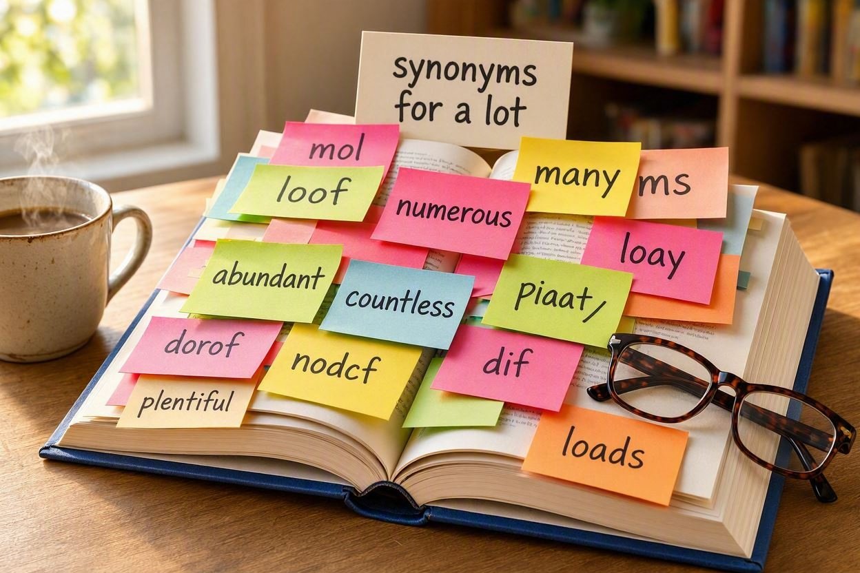 closest synonyms for a lot