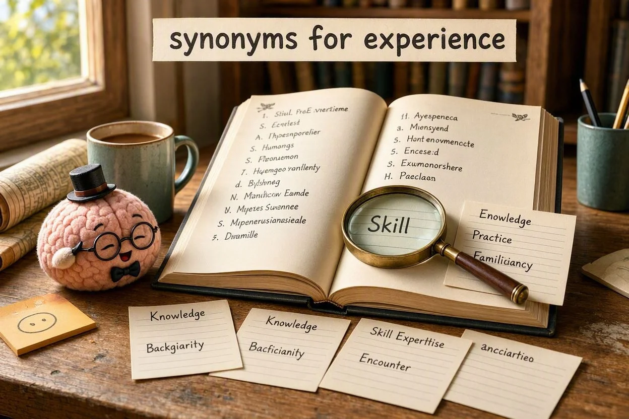 closest synonyms for experience