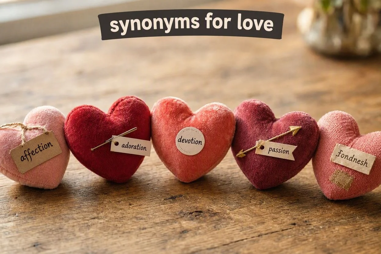 closest synonyms for love