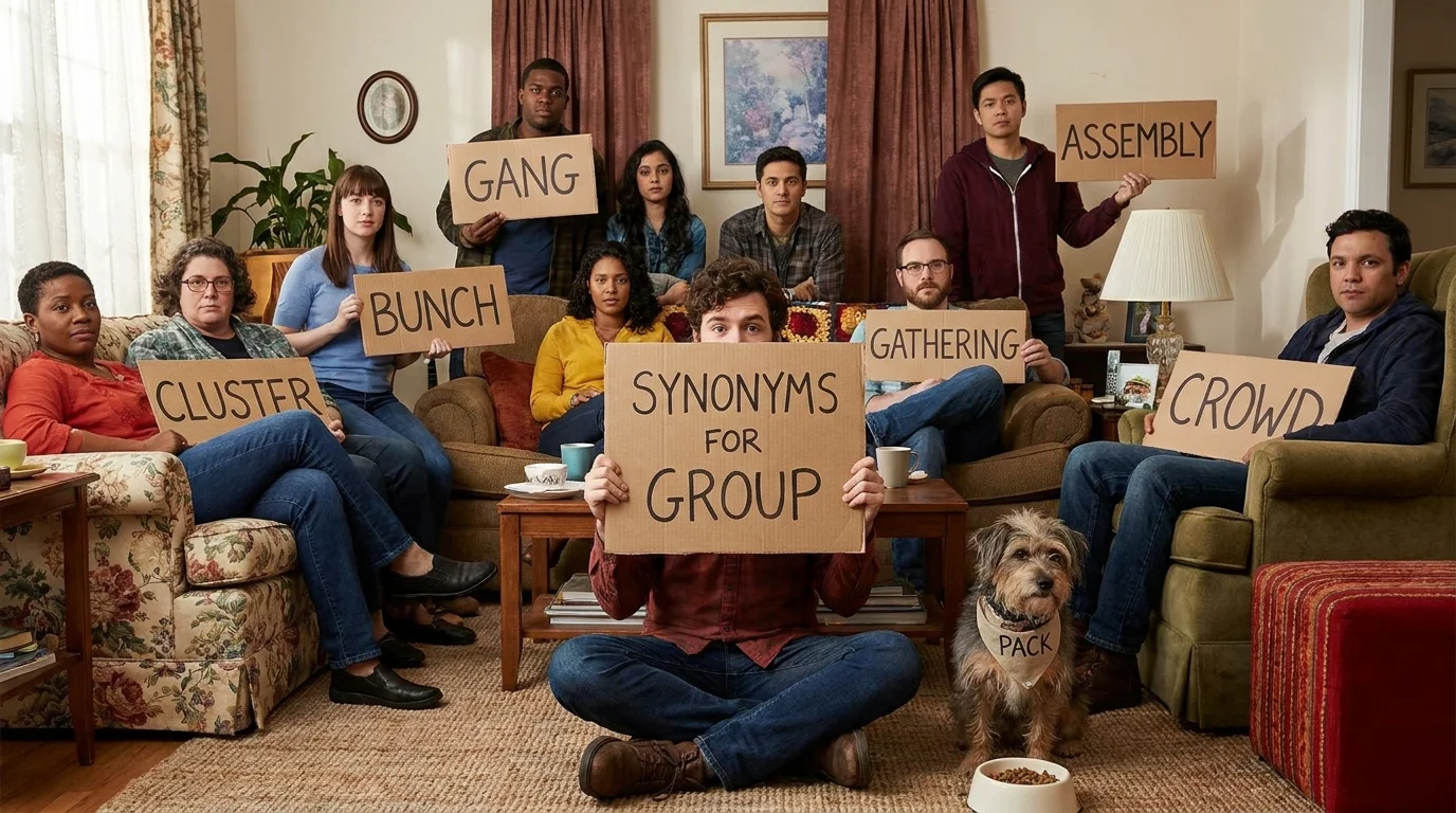 the closest synonyms for group