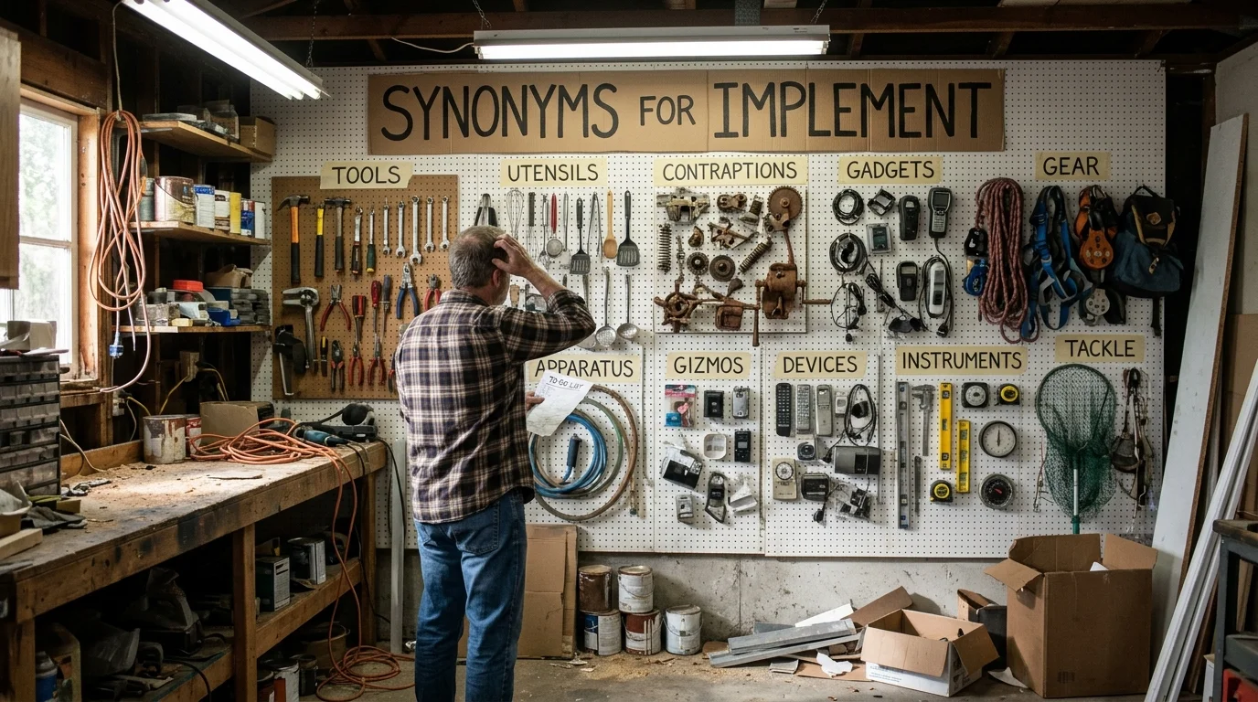 44+ Synonyms for Implement
