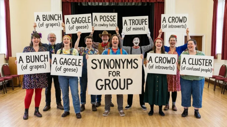 synonyms for group