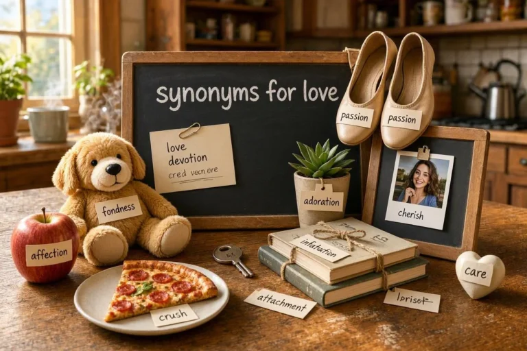 synonyms for love