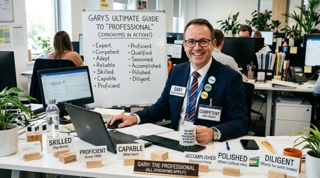 synonyms for professional