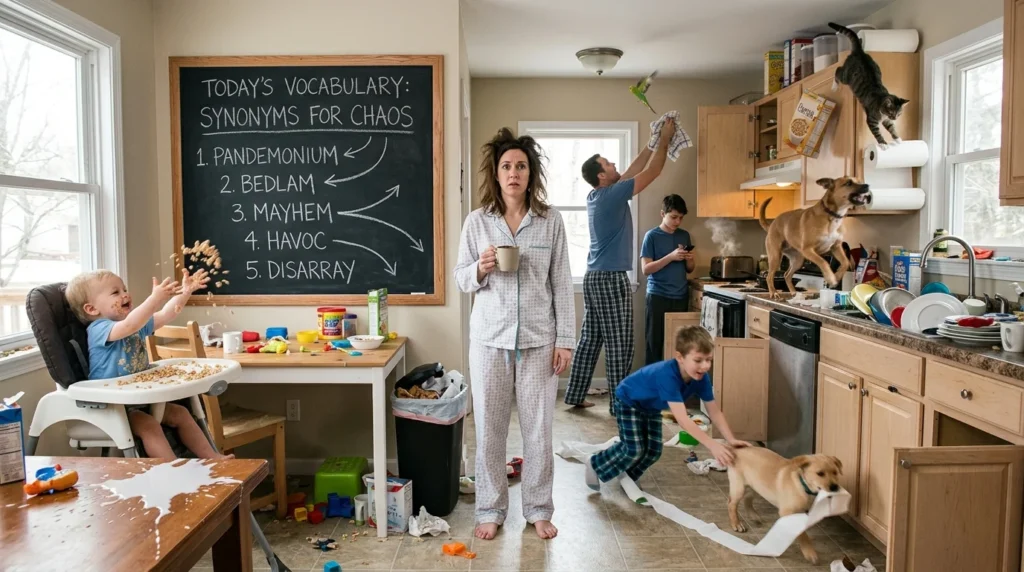synonyms for chaos
