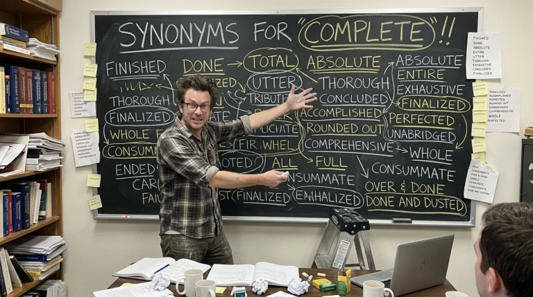synonyms for complete