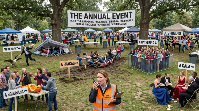 synonyms for events
