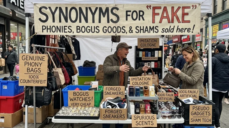 synonyms for fake