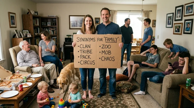 synonyms for family