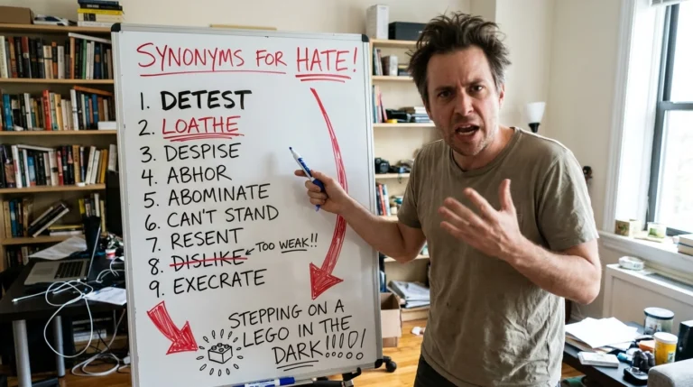synonyms for hate